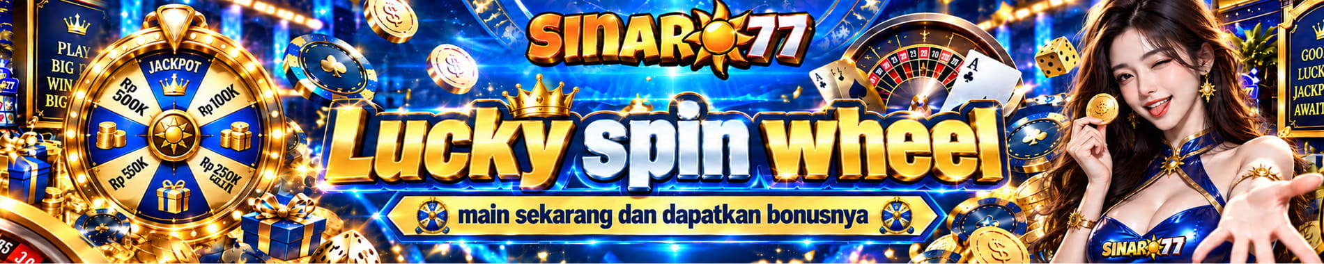 Sinar77 Spin Wheel